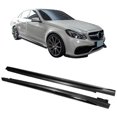 thumbnail image 2 of Ikon Motorsports Compatible with 14-16 Mercedes Benz E-Class W212 S212 AMG Style Side Skirts Rocker Mold, 2 of 7