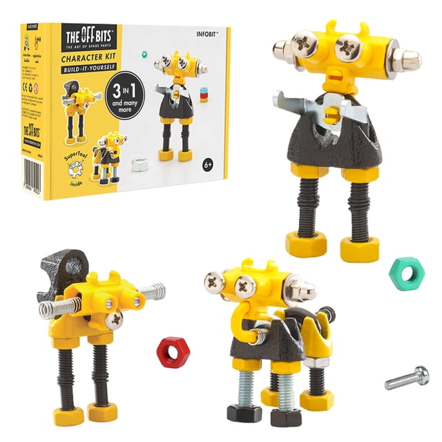 Robot Toy Construction Set The Off Bits | InfoBit