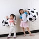 thumbnail image 4 of EeaseMX Bolsa de almacenamiento creativa con diseño de pelota de fútbol para guardar peluches, 4 of 8