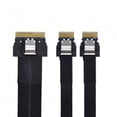 thumbnail image 2 of FVH PCI-E Ultraport Slimline SAS Slim 4.0 SFF-8654 8i 74pin to Dual SFF-8654 4i 38Pin Cable 40cm PCI-Express, 2 of 7