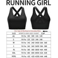 thumbnail image 5 of SMZ Sports Bra for Women, Criss-Cross Back Padded Strappy Sports Bras Medium Support Yoga Bra with Removable Cups, 5 of 12