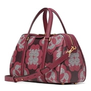 Kate Spade New York Womens Spade Flower Monogram Eleanor Medium Satchel (Multi)