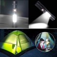 thumbnail image 4 of Lampe Torche LED Lampe de Poche USB Rechargeable Puissante Lampe à Raclette Militaire Torche Portable Zoomable pour Garage Auto Atelier Camping DIY (18650 Batterie Rechargeable Incluse et Magnétique en Bas), 4 of 5