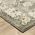 thumbnail image 4 of 8' X 11' Grey Beige Tan And Brown Oriental Power Loom Stain Resistant Area Rug, 4 of 5