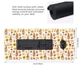 thumbnail image 3 of Disketp Gnomes Autumn Harvest Gaming Mouse Mat Long Extended Mouse Pad Desk Mat Non-Slip Rubber Mice Pads Stitched Edges(315.5 x 16 x 0.12 Inches), 3 of 8