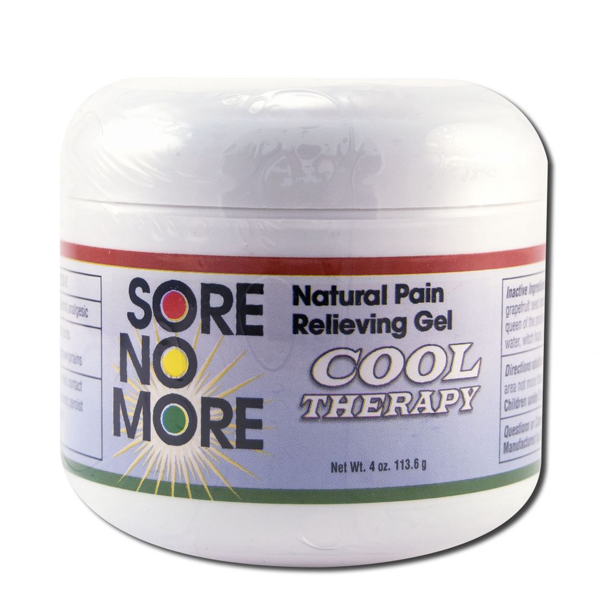 Sore No More Cool Pain Relief 4 oz. Jar