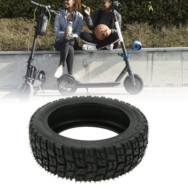 Neumático Para Scooter Eléctrico De 10 Pulgadas, Antideslizante, A Prueba De Explosiones, Resistente A La Compresión, Neumático Sin Cámara 10x2,75-6,5 Para Ciclismo Seguro