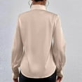 thumbnail image 5 of SHE IS My Items Womens Long Sleeve T Shirts V Neck Cotton Long Sleeve Tunic Tops for Women V Neck Blouses for Women Dressy Casual Sexy Graphic Tees for Women Trendy Cropped, 5 of 6