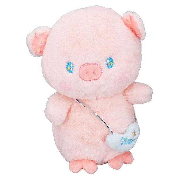 Animal de peluche cerdito,Juguetes de peluche de cerdo Juguetes de peluche de cerdo lindo Almohada de cerdo de felpa Rendimiento sólido