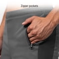 thumbnail image 6 of Hayabusa Men's Layered Performance Shorts - Dark Grey, Medium, 6 of 6