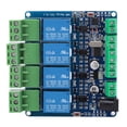 thumbnail image 4 of 4-channel Relay Module Relay Module 4-channel Switch Input Relay Module 4-Channel Relay Module 12V High Accuracy Switch Input For RS485/TTL, 4 of 8