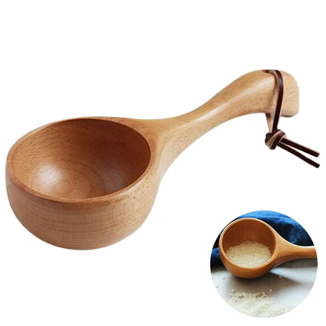 Soup Ladle Creative Long Handle Wooden Spoon Soup Spoon Porridge Spoon Kitchen Spoon