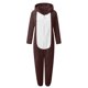 thumbnail image 3 of Conjunto de Halloween cálido para padres e hijos, pantalones largos, pijamas con capucha y estampados para el hogar, mono para niños, monos para niños, 3 of 5