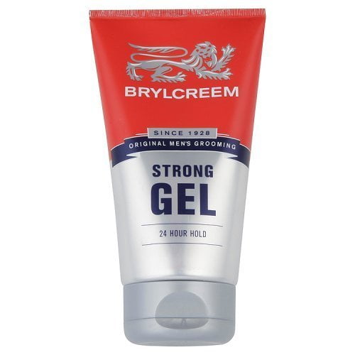 3 X BRYLCREEM STRONG 24 HOUR HOLD GEL 150ml - HAIR STYLING GEL LONG LASTING  by Brylcreem by Brylcreem 