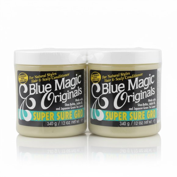Blue Magic Originals Super Sure Gro Hair and Scalp Conditioner 12 oz (Pack of 2)