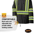 thumbnail image 4 of Traje impermeable Pioneer Hi Vis, ligero e impermeable, de seguridad, 4 of 9