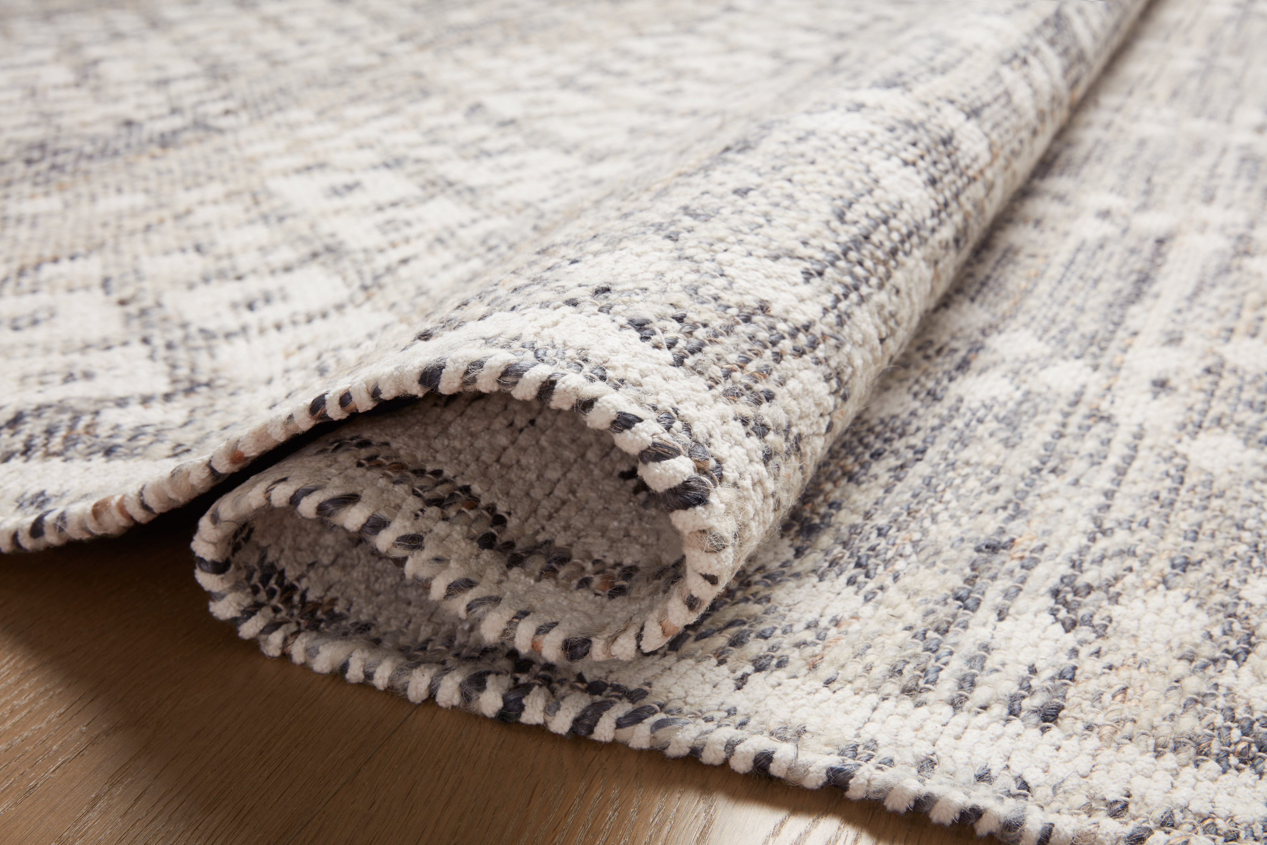 Angela Rose x Loloi Rivers Denim / Ivory 8'-6" x 11'-6" Area Rug