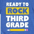 thumbnail image 3 of Instant Message - Ready to Rock Third Grade - Toddler And Youth Short Sleeve Graphic T-Shirt, 3 of 6