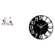 thumbnail image 1 of Esculturas de elefantes,Estatuas de elefantes,decoración del hogar,artesanías de cerámica,Reloj de pared grande,Reloj de pared acrílico silencioso moderno,Reloj de pared grande para, 1 of 8
