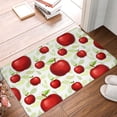 thumbnail image 5 of Daiia Fruit Apples Front Door Mat, Heavy Duty Durable Welcome Mat for Outdoor Indoor, Dirt Trapper Waterproof Super Absorbent Door Mat, 16" x 24", 5 of 9