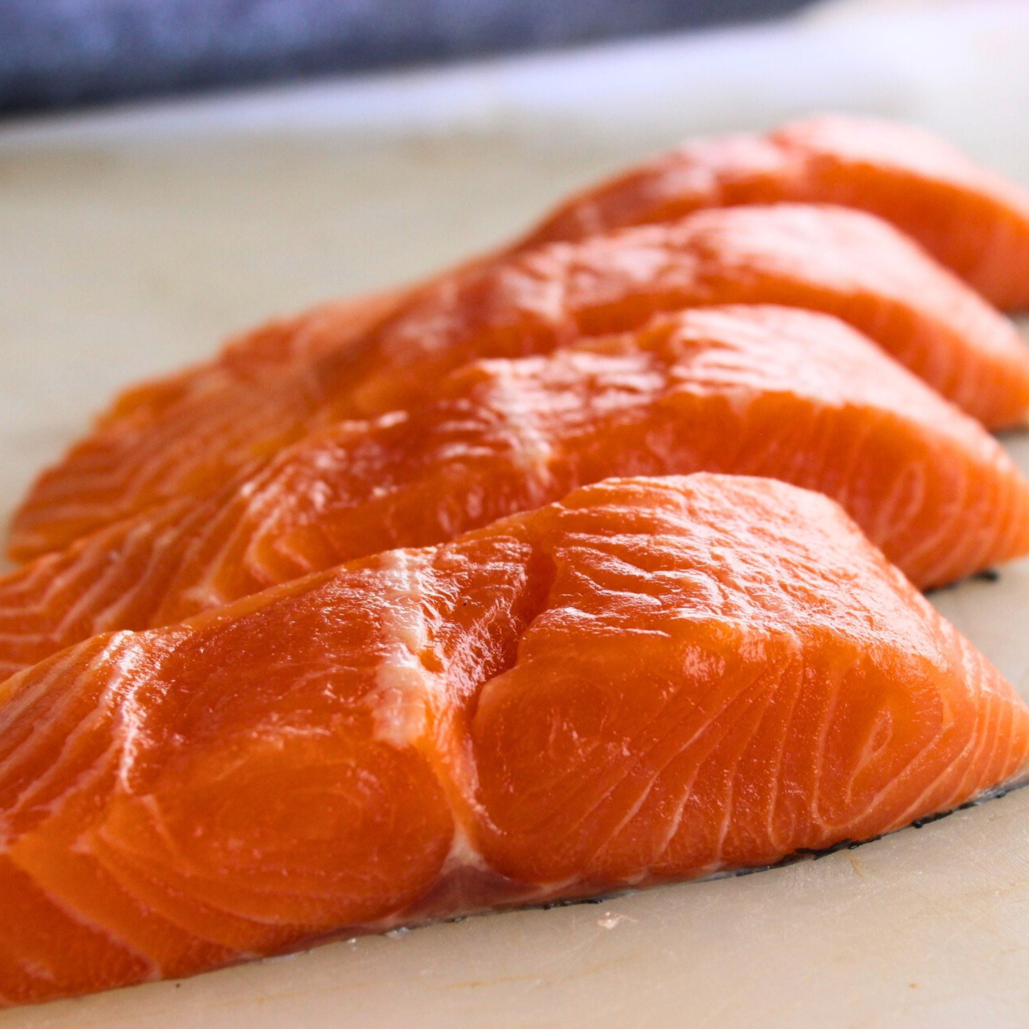 Today Gourmet Sushi-Grade Norwegian Salmon Fillets (6) 6-7oz. Fillets (2.625 Avg. Net Wt.)