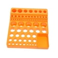 thumbnail image 5 of OUNONA  Knife Storage Box Woodworking Tool Rotary Drill Bits Orange, 5 of 8