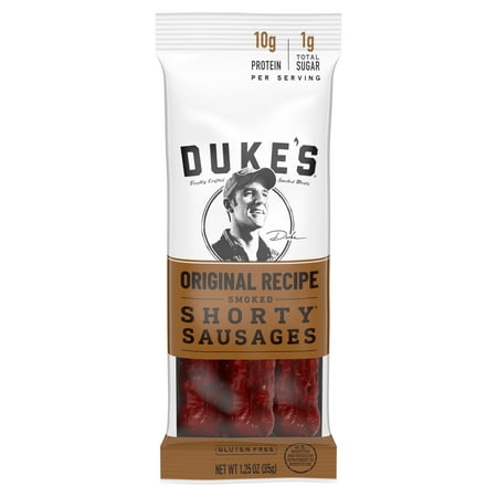 Duke's Original Recipe Smoked Shorty Sausages, 1.25 oz.