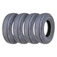 thumbnail image 2 of Set 4 FREE COUNTRY Premium Trailer Tires ST205/75R15 8PR Load Range D w/Featured Side Scuff Guard 11131, 2 of 3