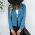 thumbnail image 4 of Oversized Jackets for Women Lightweight Solid Color Long Sleeve Loose Fit Blazers 2025 Fall Fashion Tops Trendy 2025, 4 of 9