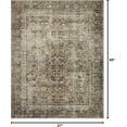 thumbnail image 2 of Magnolia Home by Joanna Gaines x Loloi Sinclair SIN-01 Collection Machine Washable Pebble/Taupe 2'-3" x 3'-9" Accent Rug, 2 of 8