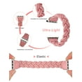 thumbnail image 5 of Wearlizer Compatible with Apple Watch Band 49mm(Ultra)42mm 44mm 45mm Slim Elastic Braided Solo Loop Strap Stretchy Woven Wristband for iWatch Series 8 7 6 5 4 3 2 1 SE, 5 of 7