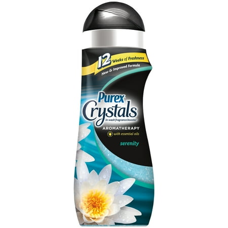Purex Crystals In-Wash Fragrance Booster, Aromatherapy Serenity, 18 Ounce