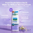 thumbnail image 4 of SmartMouth Advanced Liposomal Evening Mouthwash - No Morning Breath - Melatonin & Zinc - Dual-Solution Zinc-Activated Nighttime Mouthwash - Lavender & Chamomile - Alcohol Free - 16 fl oz, 2-Pack, 4 of 9