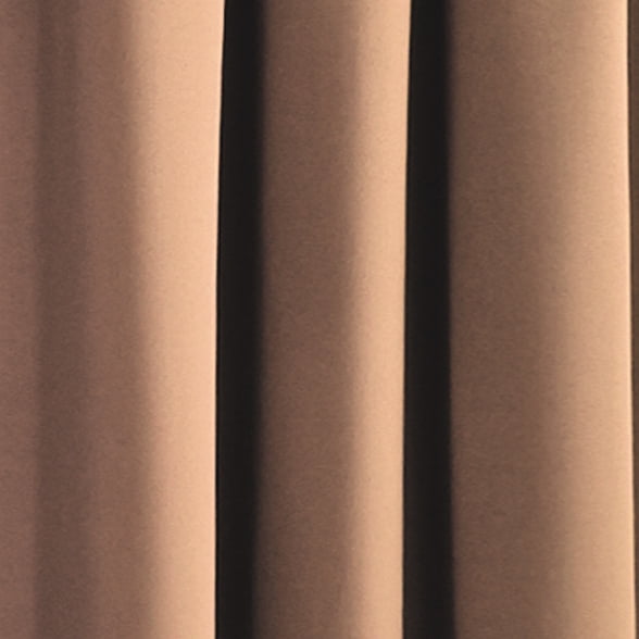 Mainstays Blackout Curtain Panel Pair, Set of 2, Taupe, 30 in W x 84 in L