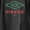 thumbnail image 3 of Umbro Kids Mexico Diamond Logo T Shirt (Black, XS-XL), 3 of 4