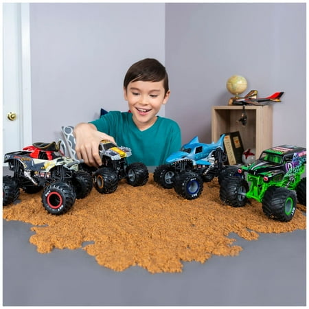 Monster Jam, Official Sparkle Smash Monster Truck, Collector Die-Cast