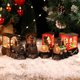 thumbnail image 2 of Caja de música de tren, decoración de mesa, Papá Noel, muñeco de nieve, regalo de Navidad, Nochebuena, bola de cristal, adornos, juguete para niños, 2 of 3