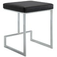 thumbnail image 2 of Home Square 24" Faux Leather Counter Stool in Black - Set of 2, 2 of 4