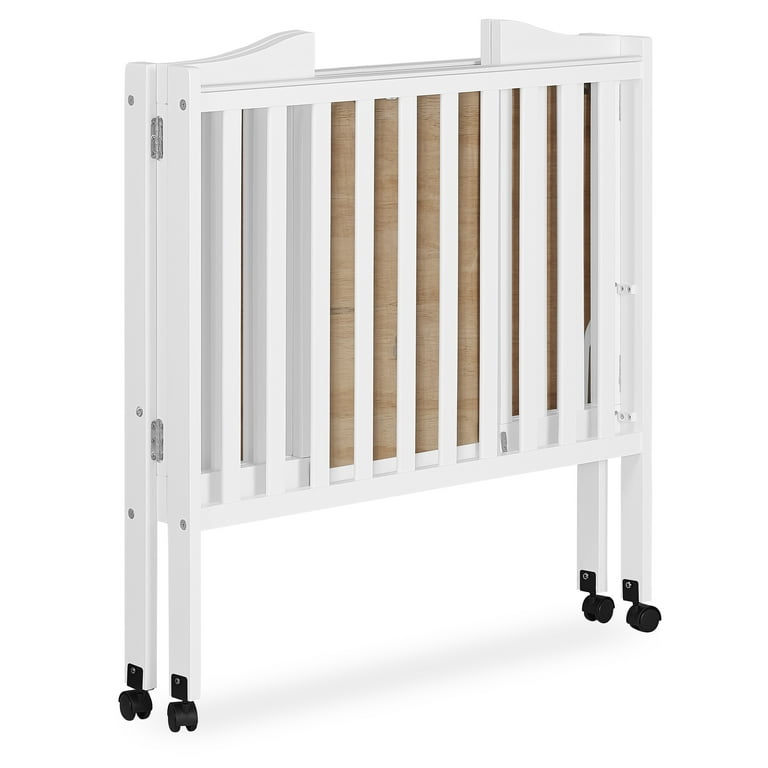 French White Full Size Crib With Wheels Louis XV Lulu Baby Crib