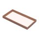 thumbnail image 5 of Bandeja organizadora de joyas con soporte de terciopelo para anillos, pulseras, pendientes y collares. Beige, 5 of 9