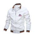 thumbnail image 4 of LONSDALE-Chaqueta de AVIADOR CON CUELLO levantado para hombre, chaqueta de béisbol ajustada informal, última moda de primavera y otoño, alta calidad, 2024, 4 of 4