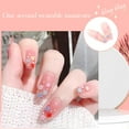thumbnail image 3 of 24Pcs Long Ballet False Nails Colorful Small Flower Fake Nails for Women Girls Glue, 3 of 8