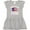 AC-Heather Grey, variant on Inktastic Puerto Rican Awesome Girls Baby Dress