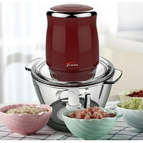 TOPCHANCES 220V Electric Stainless Steel Meat Grinder Mincer Sausage Maker 500W