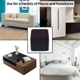 thumbnail image 4 of 2" Lift Furniture Risers Carbon Steel Bed Risers, 2.4" Self-adhesive Heavy Duty Gift, 4 of 5
