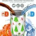 thumbnail image 4 of 1pc Christmas tree 30oz Tumbler with Straw & Handle - Insulated Stainless Steel Cup | Holiday Gift for Man Women (Christmas, Valentine's, Birthday), 4 of 7