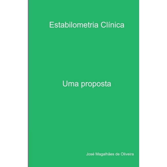 Estabilometria ClÃ­nica, (Paperback)