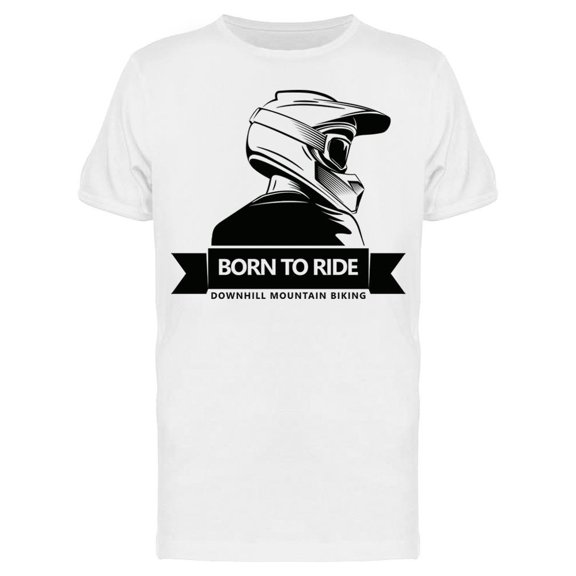Biking Downhill Mountain Tee Men's -Image by Shutterstock