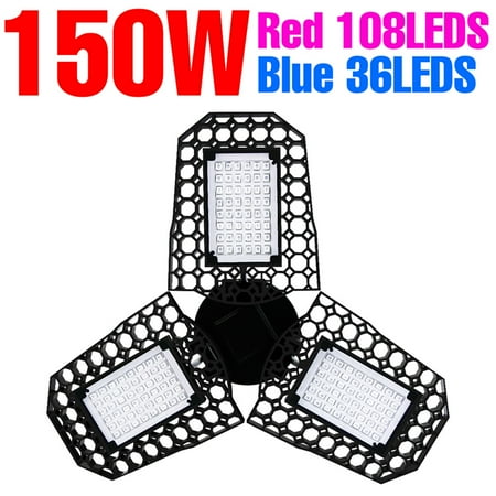 

WCIC LED Plant Seed Growing Light Full Spectrum Hydroponic Panel Grow Light Bulb