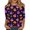 2# Earthy Yellow, variant on Halloween Costumes Women 3/4 Sleeve Tops Halloween Decorations Crewneck Pumpkin Print Casual Loose Fit T Shirts Hot Pink M